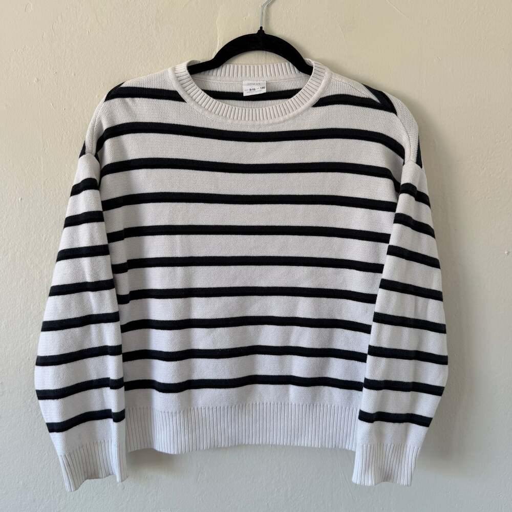 Zara Kids Stripped 100% Cotton crewneck sweater